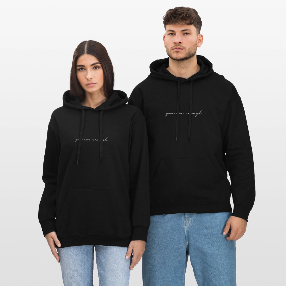 Hoodie - All you can do is trying to be you (dark version) - black