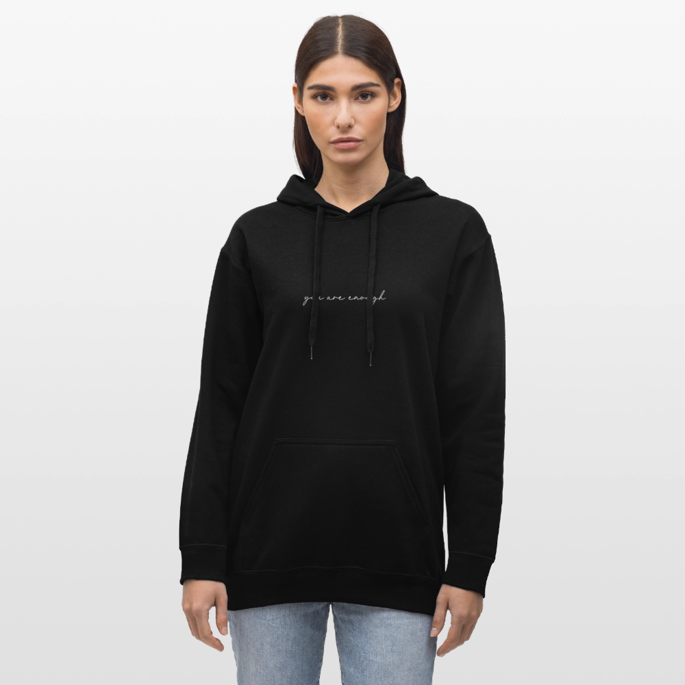 Hoodie - All you can do is trying to be you (dark version) - black