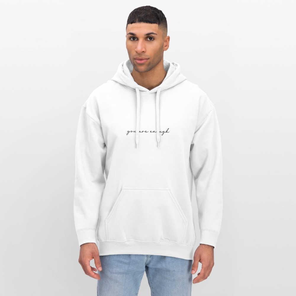 Hoodie - All you can do is trying to be you (light version) - white