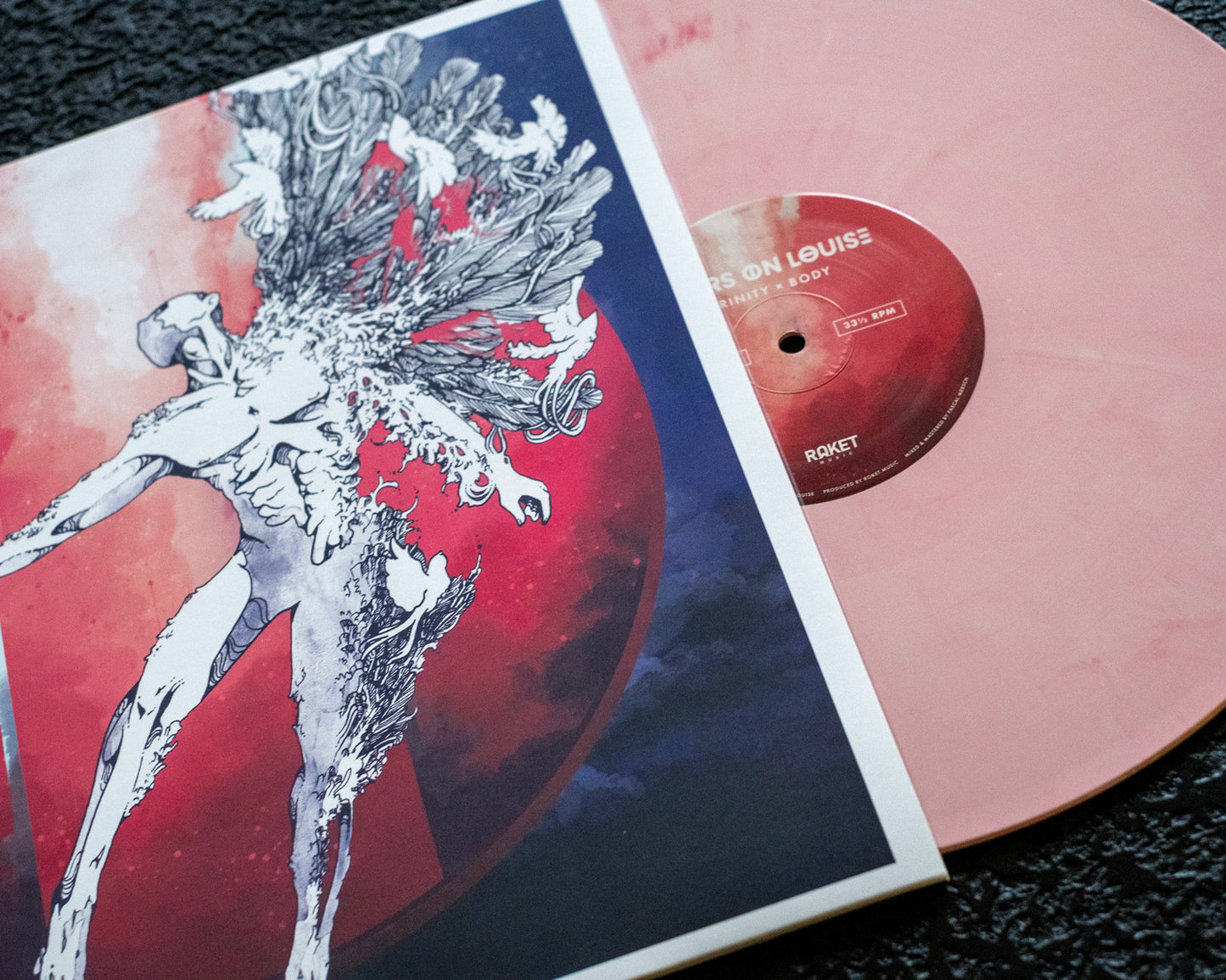 Scars on Louise - TRINITY x BODY - LP (Limited Pink Color Vinyl Collector's Edition)